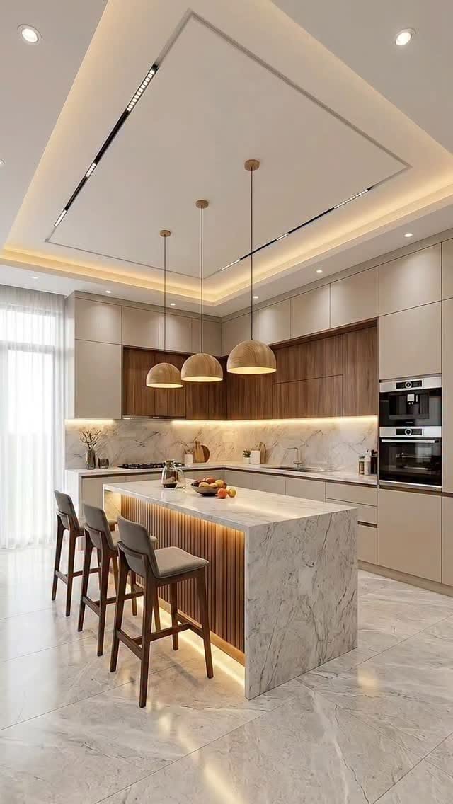 Luxury Modular Kitchen Design 9