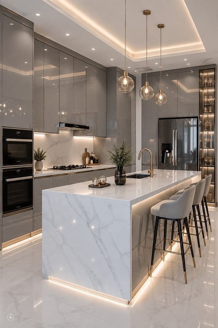 Luxury Modular Kitchen Design 33