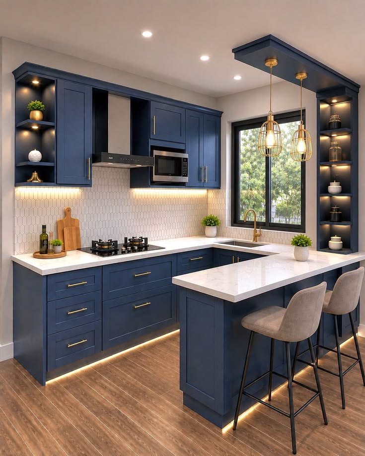 Luxury Modular Kitchen Design 37