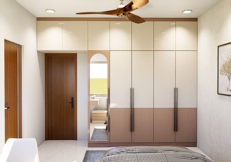 Sliding wardrobe design